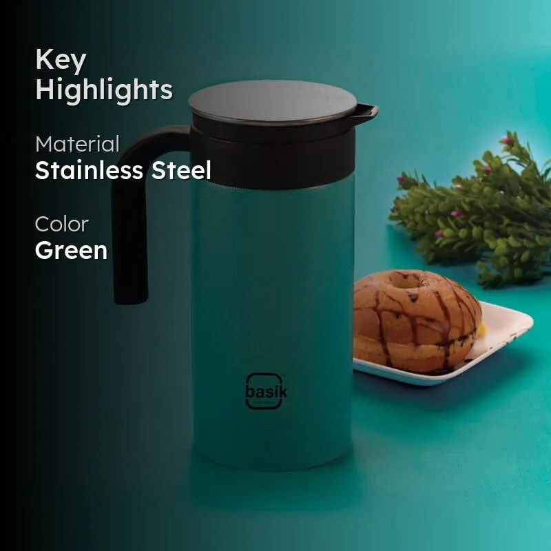Hydra Stainless Steel Water Jug (Teal) - 1450 ML media 2