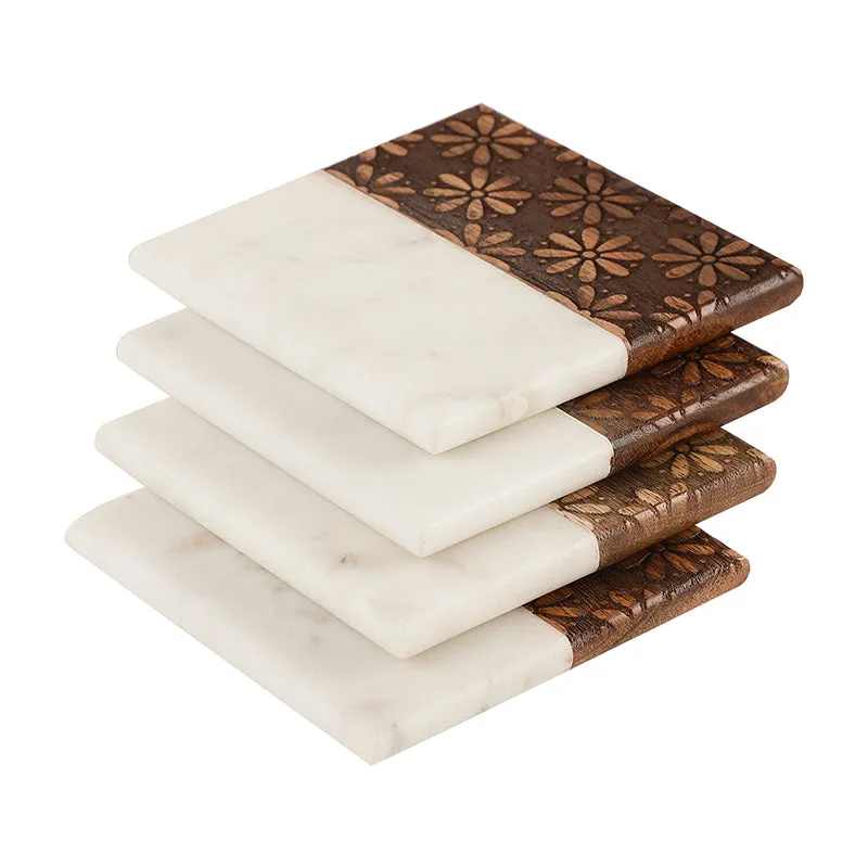 Esprit Marble Coaster - Set Of Four media 4