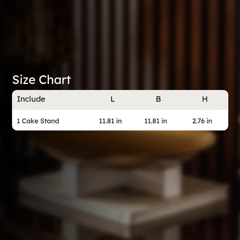 Luxe Lift Cake Stand - Brown media 6