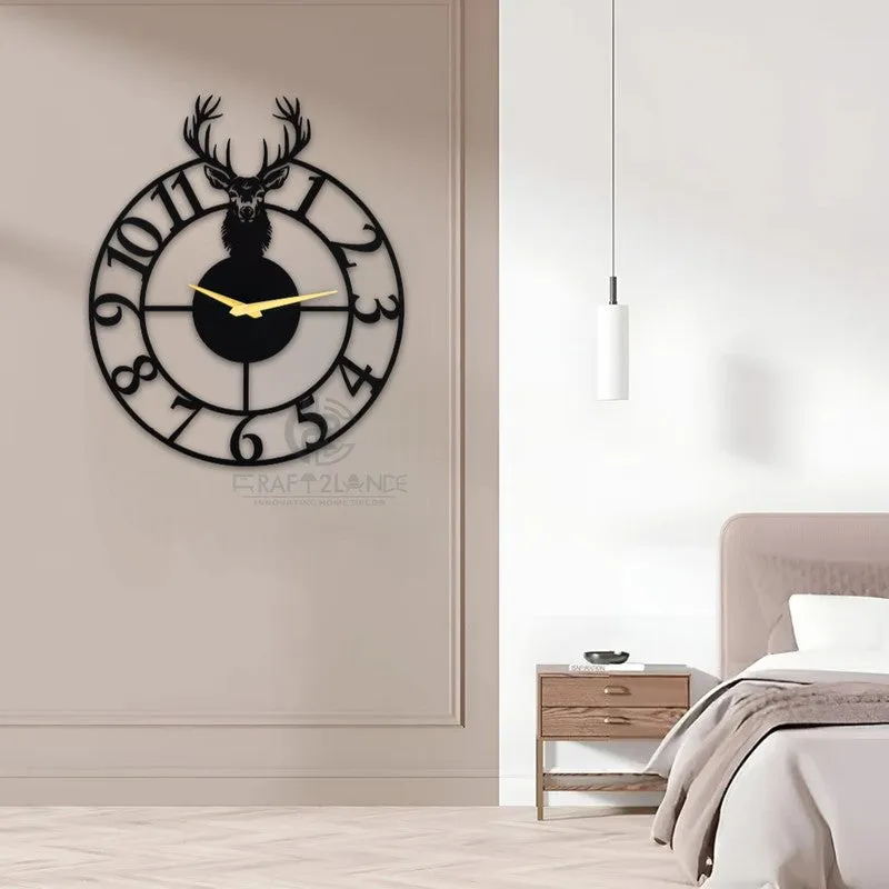 Notion Silent Wall Clock - Black media 6