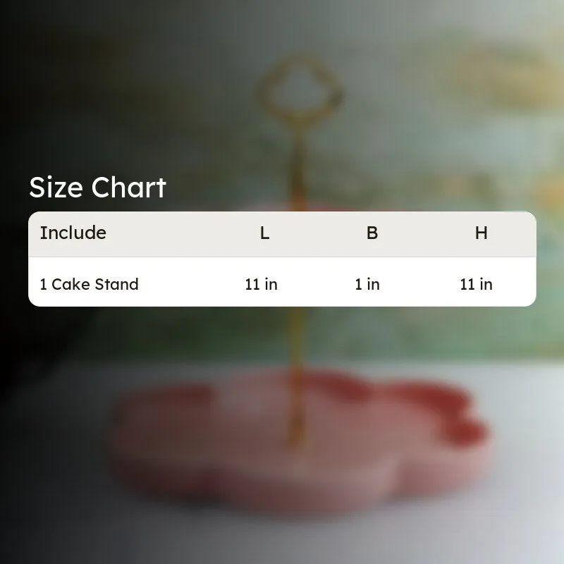 Flowery Cake Stand media 5