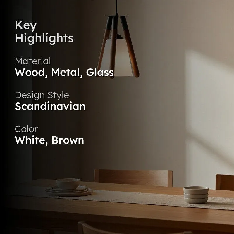 Halo Beam Glass Ceiling Lamp media 2