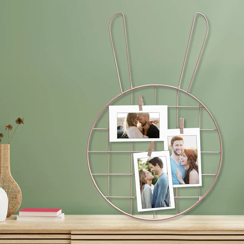 Coney Metal Photo Frame - Pink media 1