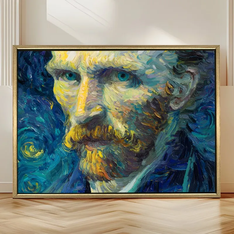 Colorful Mind Canvas Wall Painting With Frame media 4
