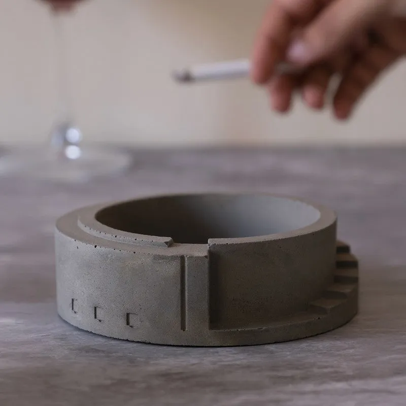 Stama Ash Tray - Grey media 1