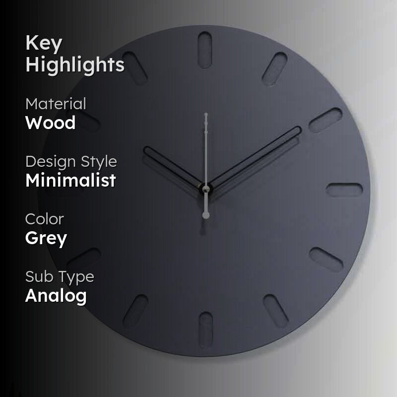 Rhombi Wall Clock media 2
