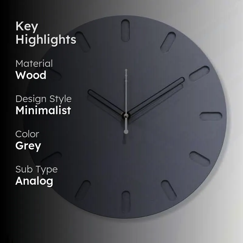 Rhombi Wall Clock media 2