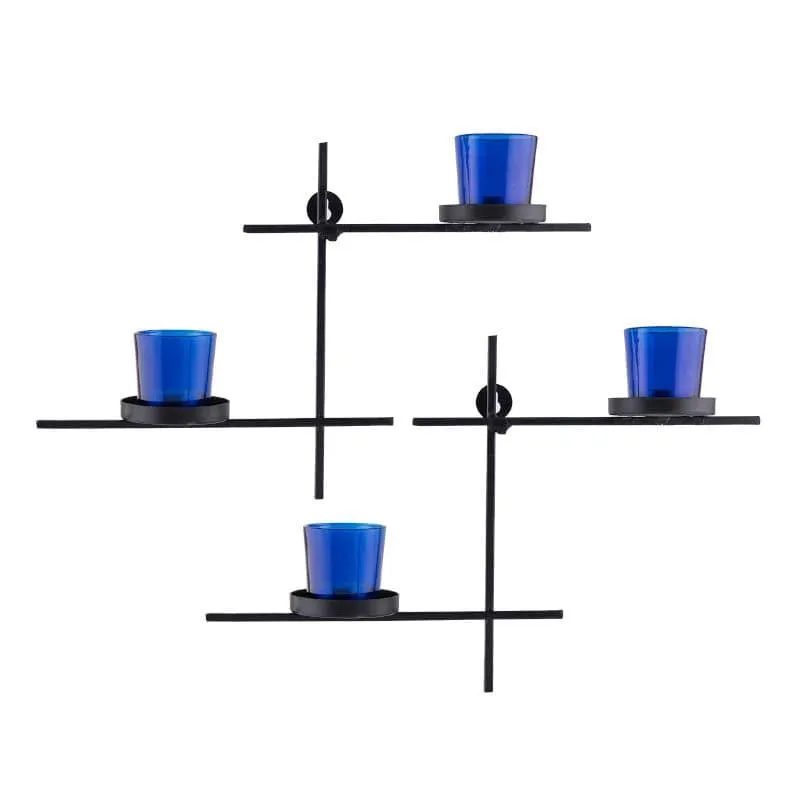 Luminaire Votive Duo (Blue) - Set Of Two media 3