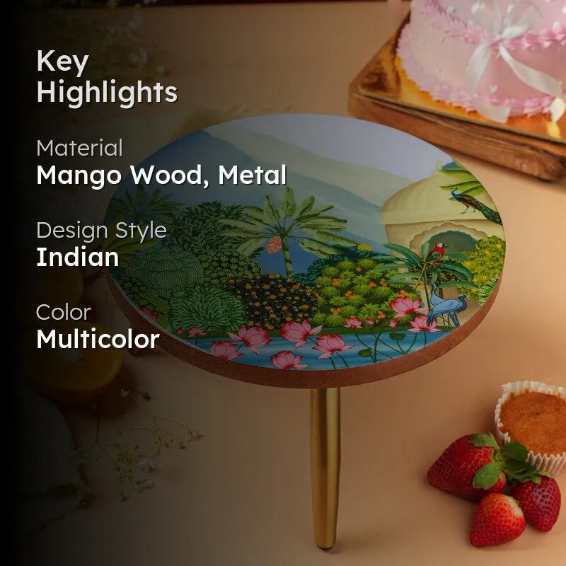 Festive Flora Cake Stand - Multicolor media 2