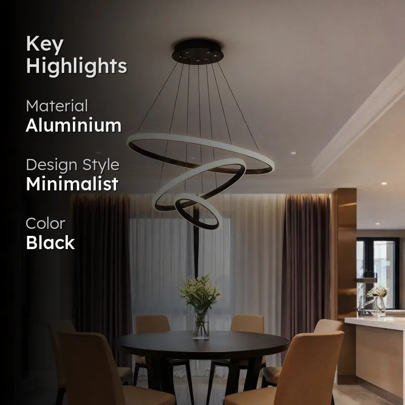 Lucent Aluminum Ceiling Lamp media 2