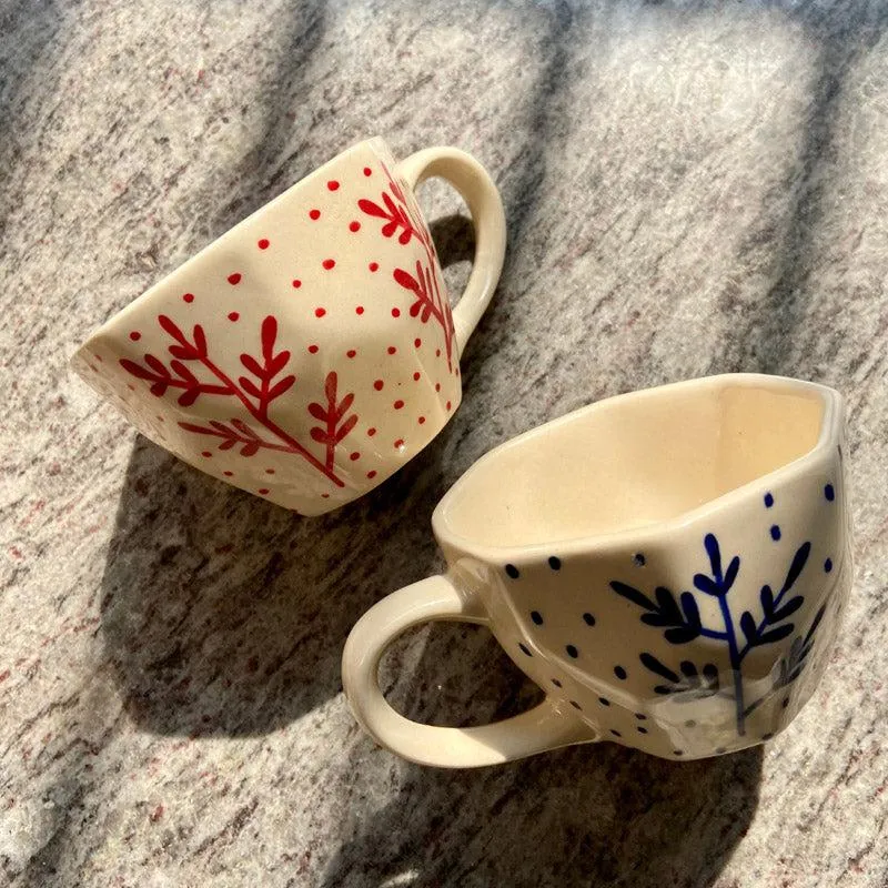 Faira Ceramic Tea Cup (200 mL Each) - Set of Two media 3