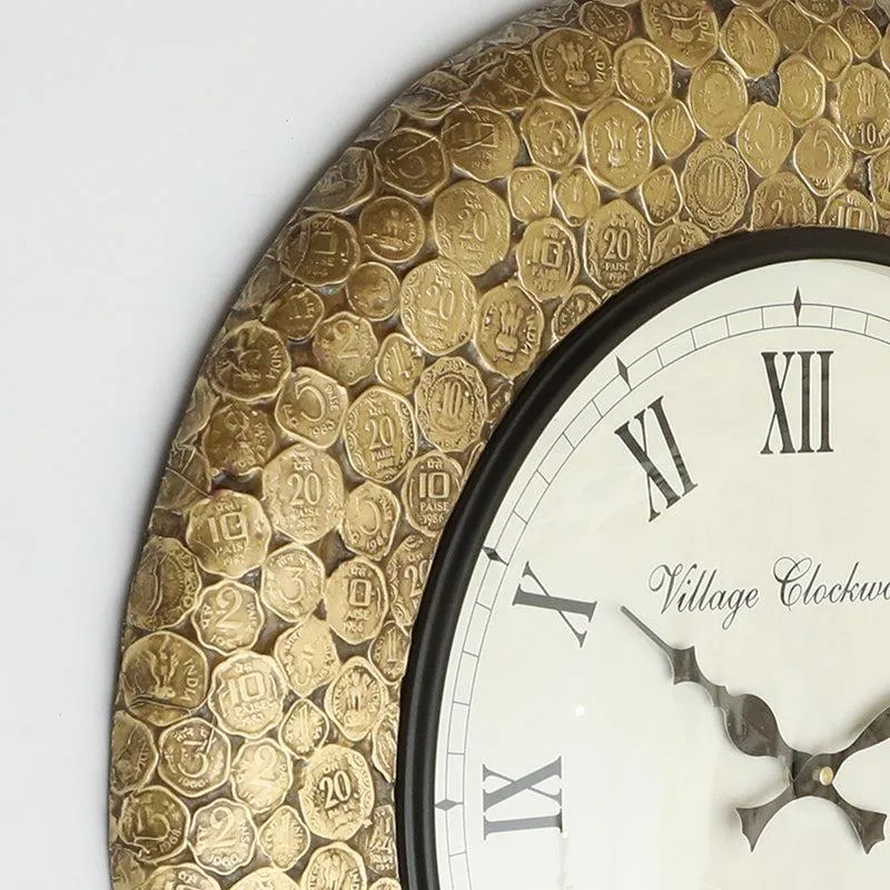 Goldline Chrono Analog Wall Clock media 3