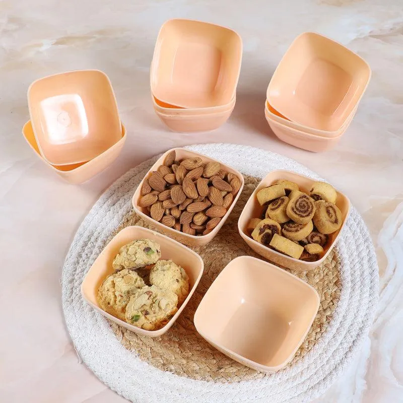 Kublai Glass Snack Bowl (200 ML) - Set Of Twelve media 1