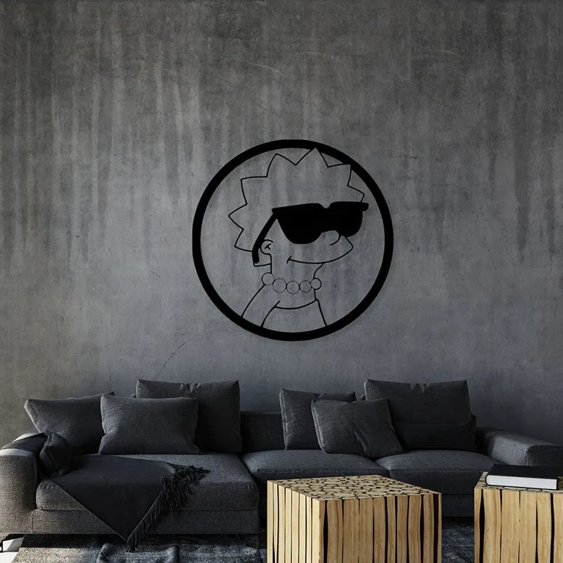 Simpsons Black Iron Wall Accent media 1