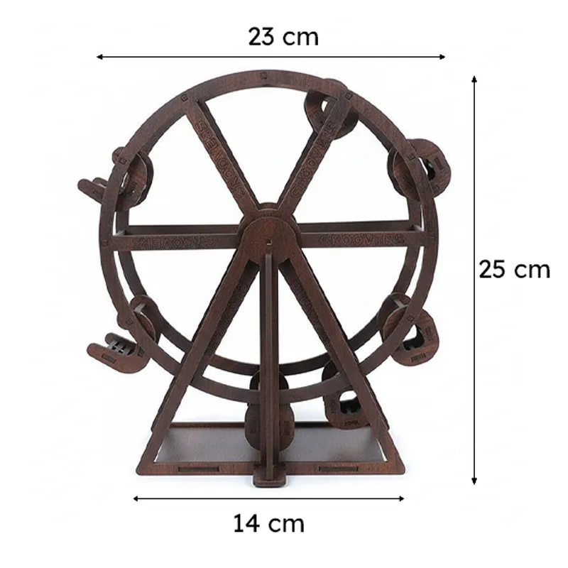 Giant Wheel Fair Showpiece - Black media 7