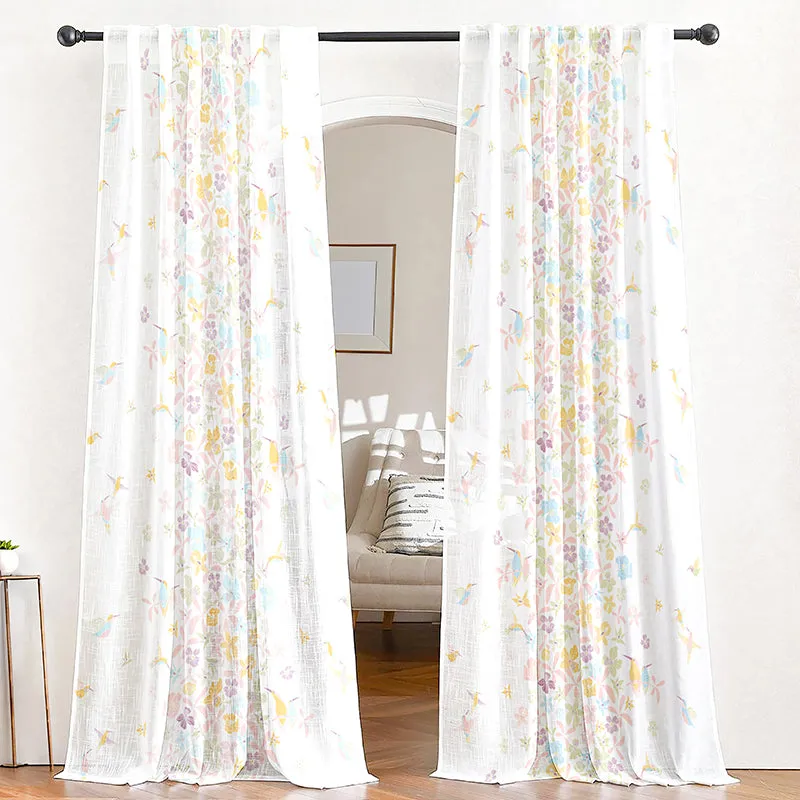 Tranquebar Home Winged Polyester Curtains - Set Of Two media 3