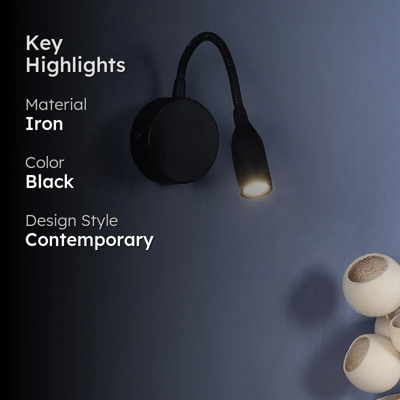 Spotra Iron Wall Lamp media 2