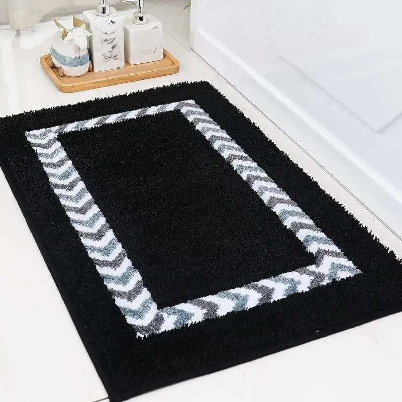 Luxe Cove Bathmat - Black media 1