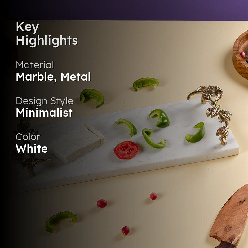 Elegant Platter - White media 2