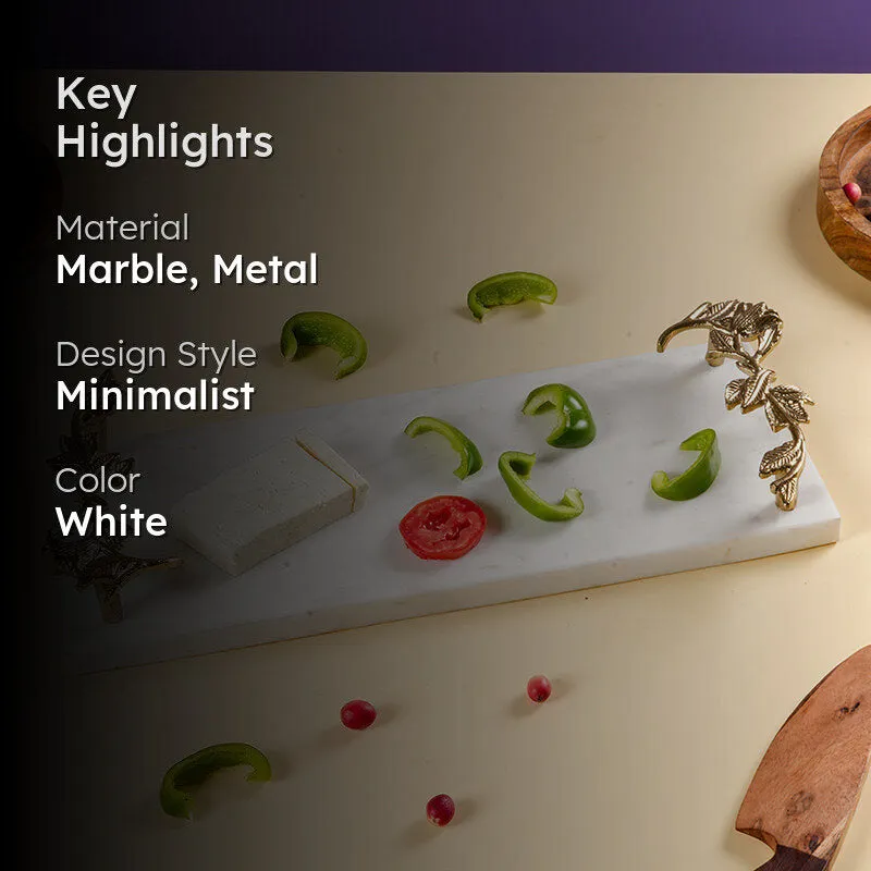 Elegant Platter - White media 2