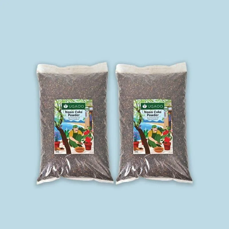 Ugaoo Organic Fertilizer & Pest Repellent Neem Cake Powder - (1kg/5kg/10kg) media 1