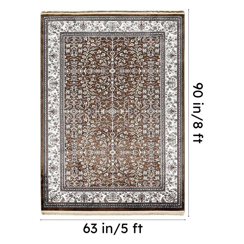 Sufiya Art Silk Carpet media 8