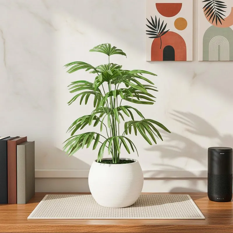 Botanique Artificial Plant With Black Plastic Pot media 1