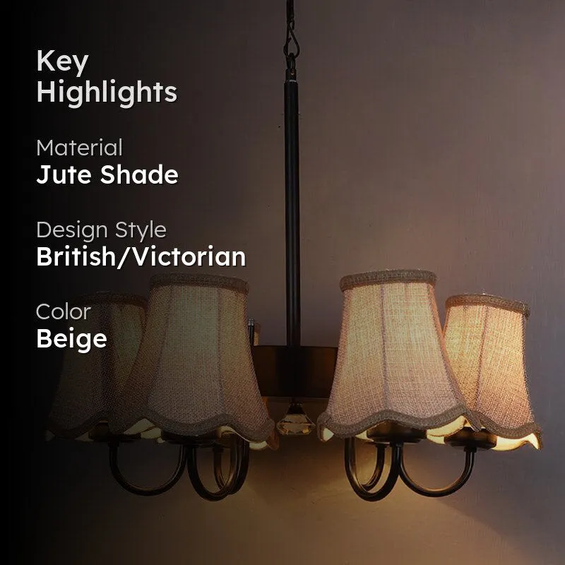 Bella Conical Viya Ceiling Lamp - Beige media 2