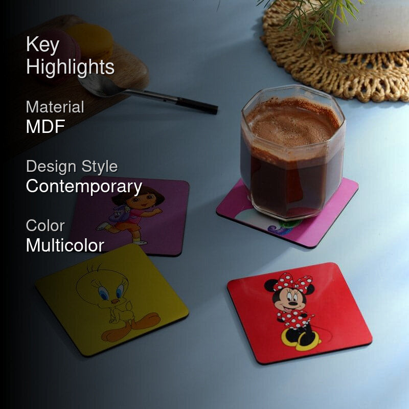 Girly Fun Coaster - Set Of Four media 2