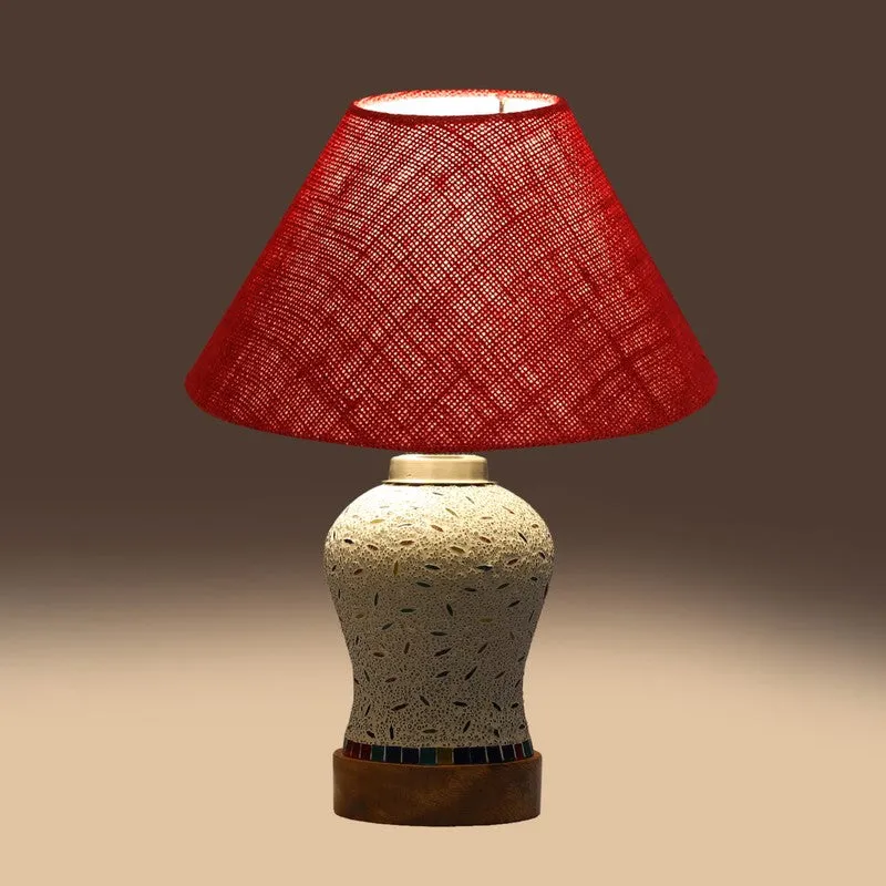 Calvora Wooden Table Lamp - Multicolor media 7
