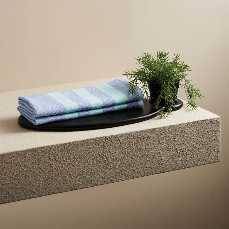 Mirage Stripe Hand Towel - Set Of Two