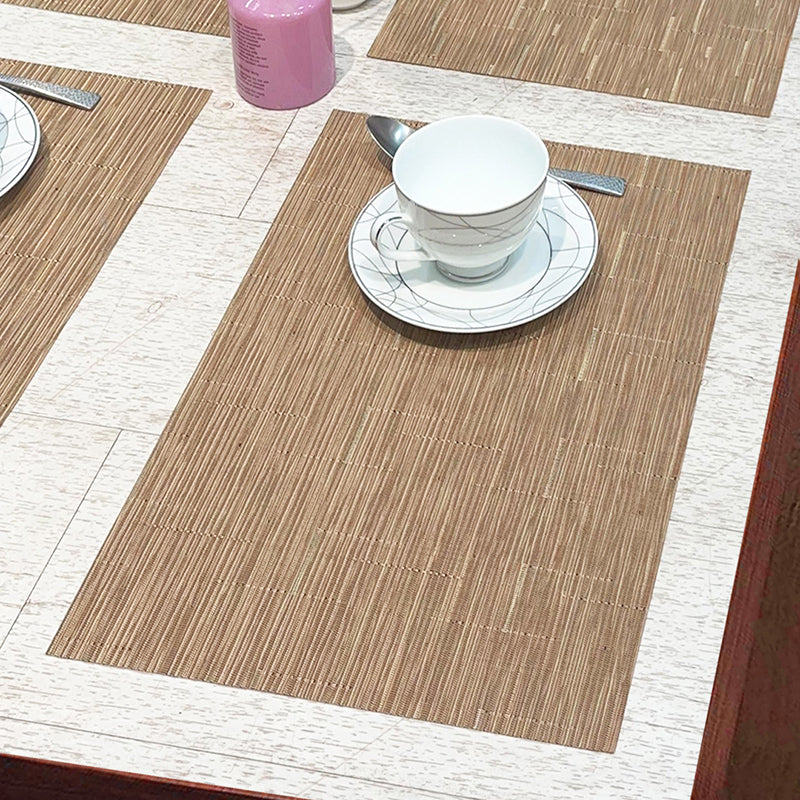 Quillon PVC Table Mat (Gold) - Set Of Six media 3