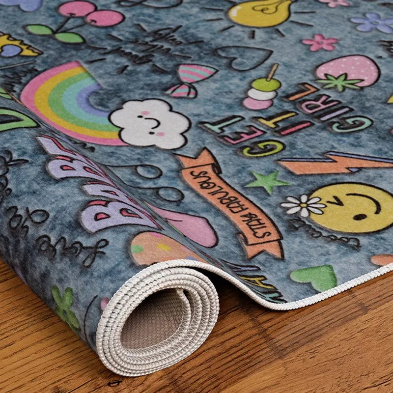 Nuvra Rainbow Anti-Skid Carpet media 7