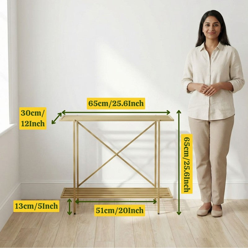 Leafnest Metal Planter Stand - Brown media 8