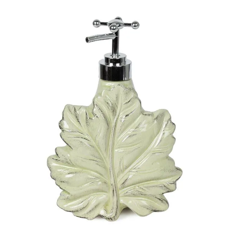 Maple Leaf Basin Soap Dispenser - Yellow media 4