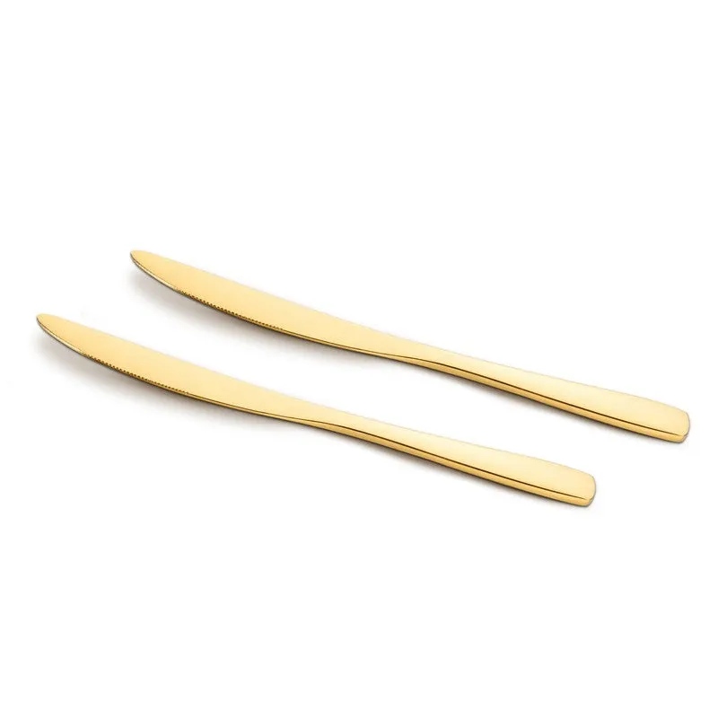 Caviar Stainless Steel Knife Set - Set of Two media 3