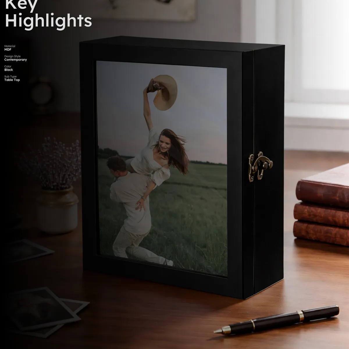Classic Form MDF Shadow Box - Black media 2