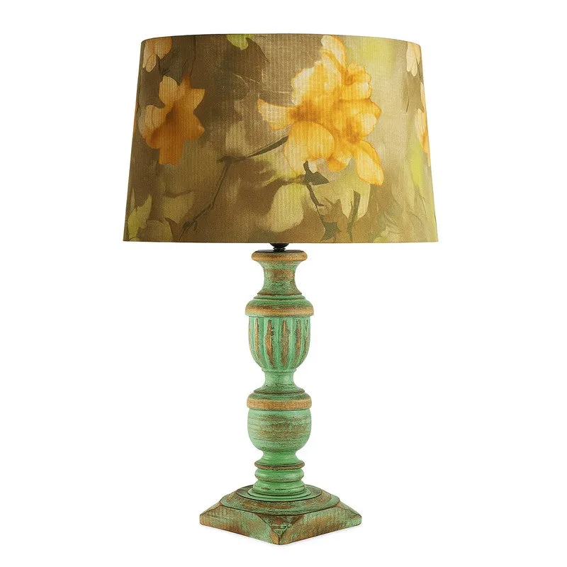FloraCharm Wooden Table Lamp media 3