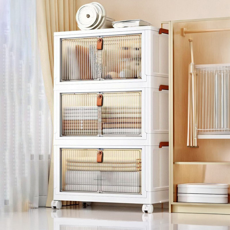 Brayden White Plastic Racks