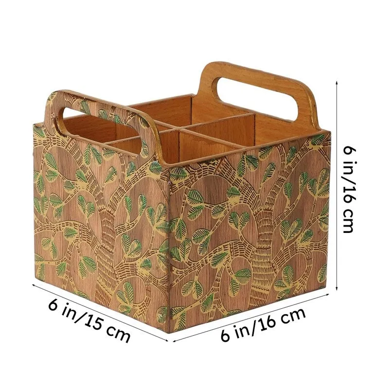 Sona Patta Four-Compartment Cutlery Stand media 6
