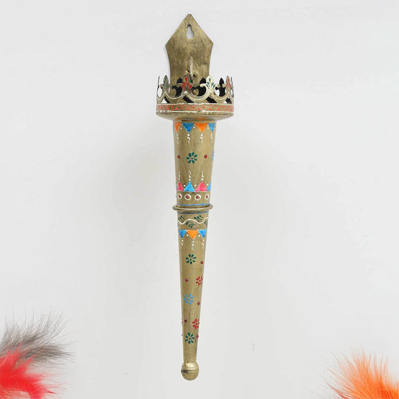 Torch Charm Wall Mounted Candle Holder