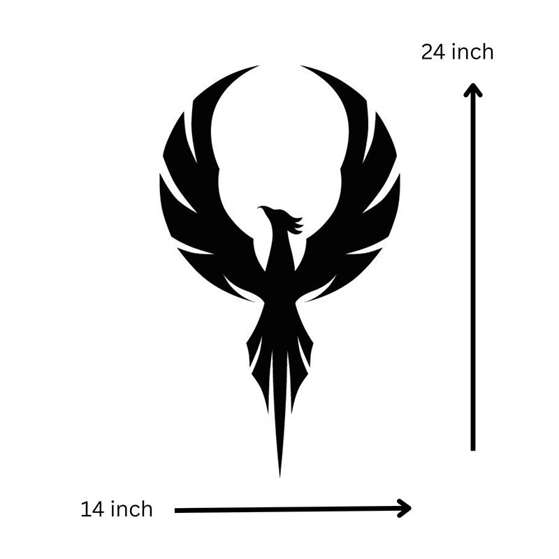 Pheonix Black Iron Wall Accent media 5
