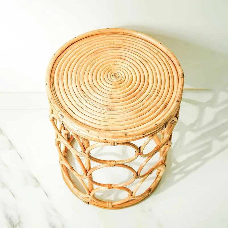 Ini Rattan Accent Table media 4