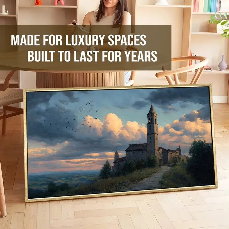 Eternal Horizon Canvas Wall Painting With Frame media 5