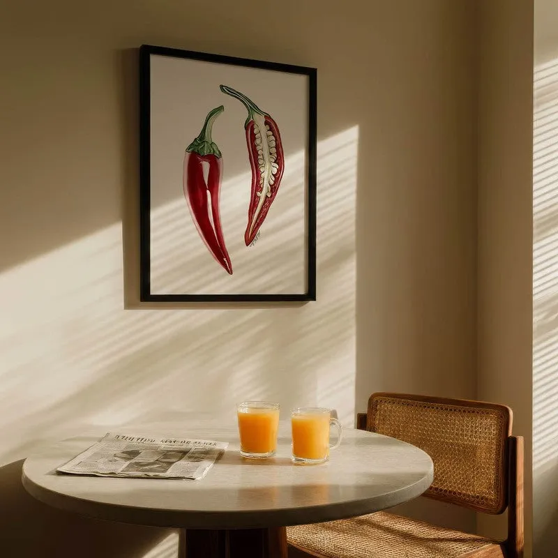 ChilliSplit Archival Canvas Wall Art - Black media 5