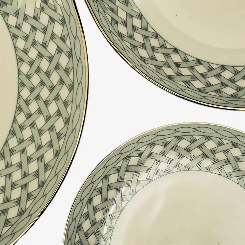 Valera 24k Gold Brushed Porcelain Tea Cup & Saucer (280 mL) - Set of Six media 5