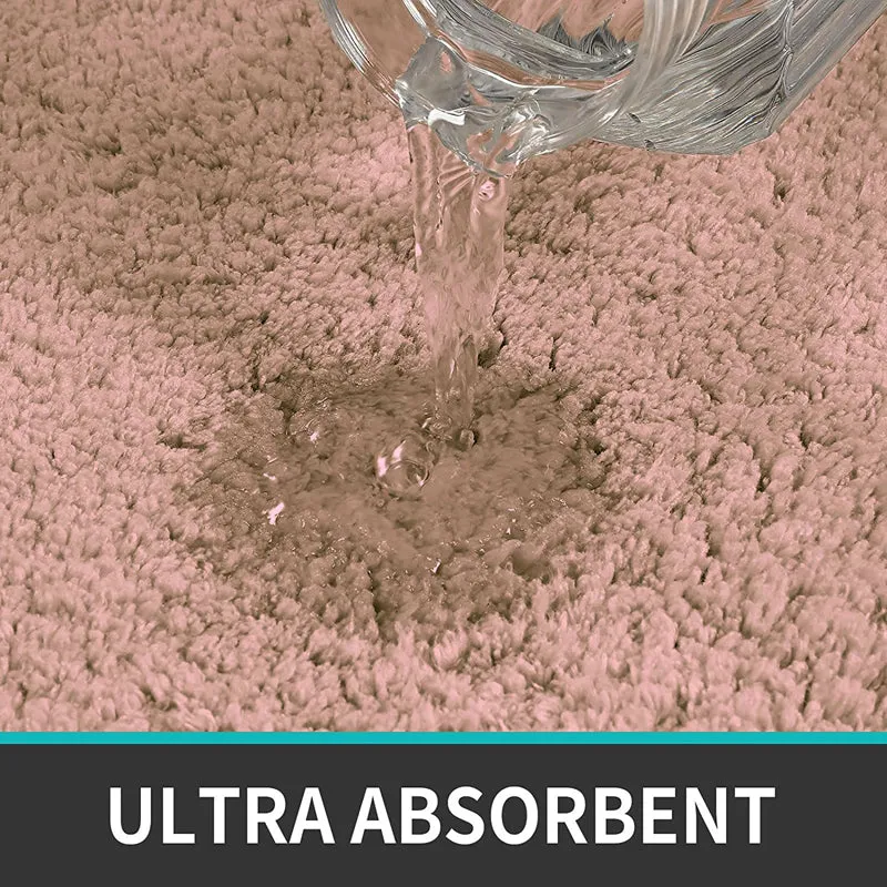 Vegas Luxe Micro Fiber Runner Rug - Peach media 6