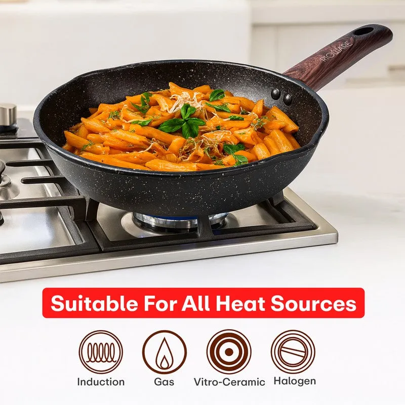 Rioware SmoothCook Non-Stick Cast Aluminium Frying Pan - 1200 ML media 7