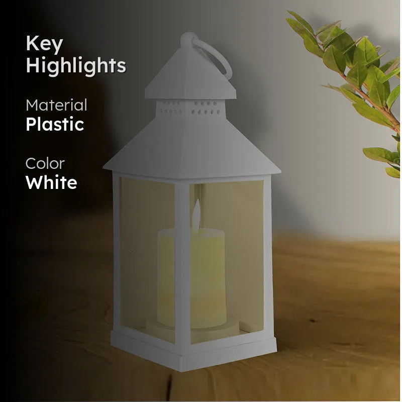 Lanterna Tea Light Holder - White media 2