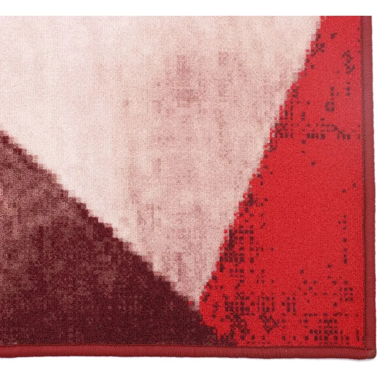 Tessera Nylon Runner Rug - Red media 4